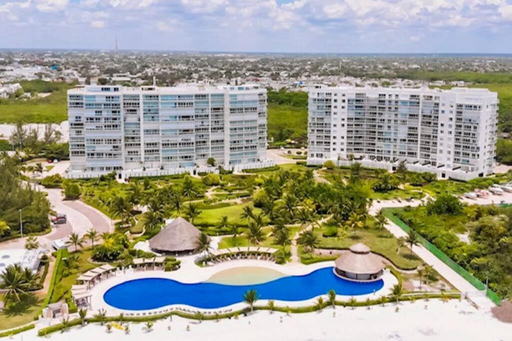 Reef Beachfront 3Bdr Apartment By Casa Paraiso Cancún Buitenkant foto