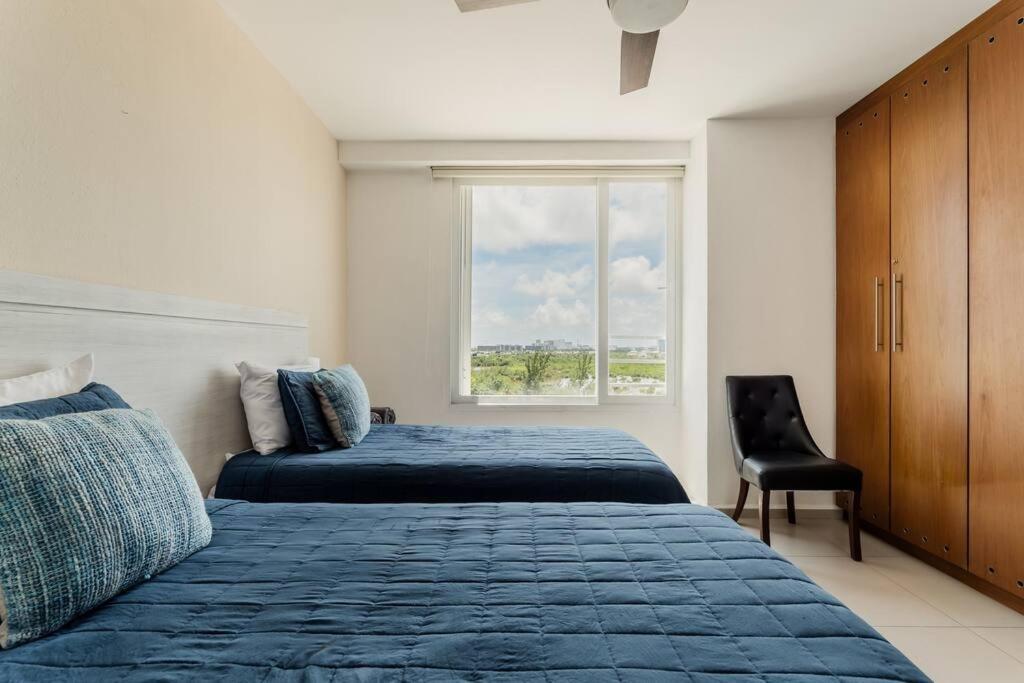 Reef Beachfront 3Bdr Apartment By Casa Paraiso Cancún Buitenkant foto