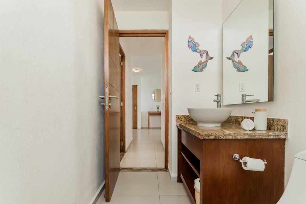Reef Beachfront 3Bdr Apartment By Casa Paraiso Cancún Buitenkant foto