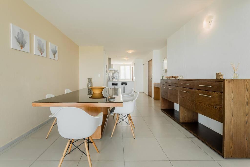 Reef Beachfront 3Bdr Apartment By Casa Paraiso Cancún Buitenkant foto