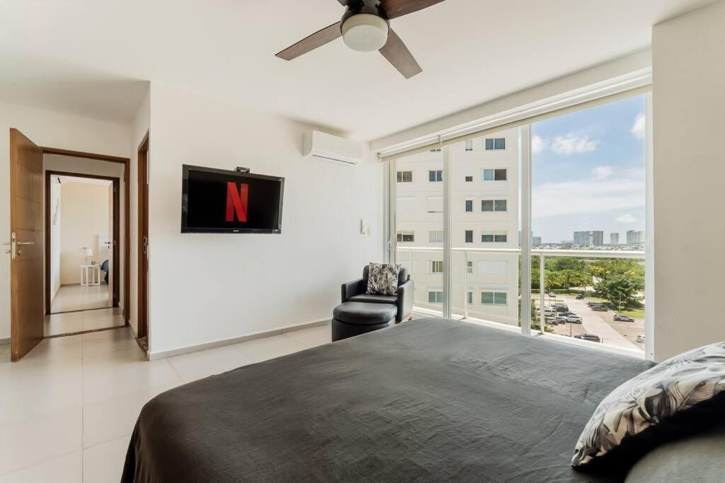 Reef Beachfront 3Bdr Apartment By Casa Paraiso Cancún Buitenkant foto