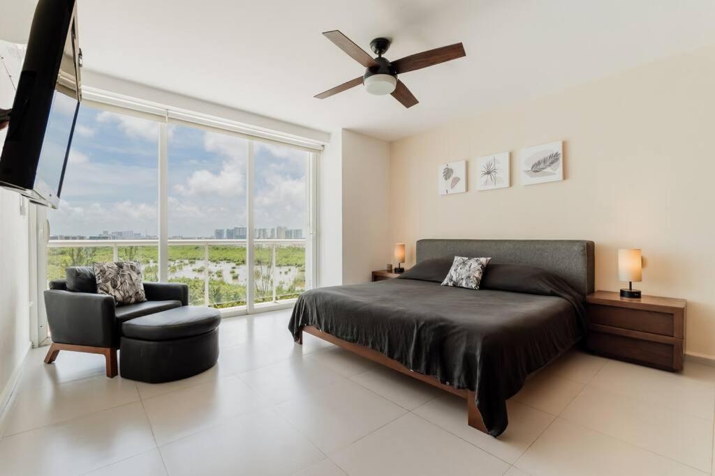 Reef Beachfront 3Bdr Apartment By Casa Paraiso Cancún Buitenkant foto